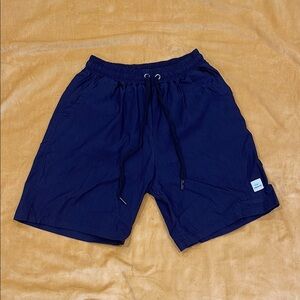 Lacoste Dark Blue Shorts with Logo